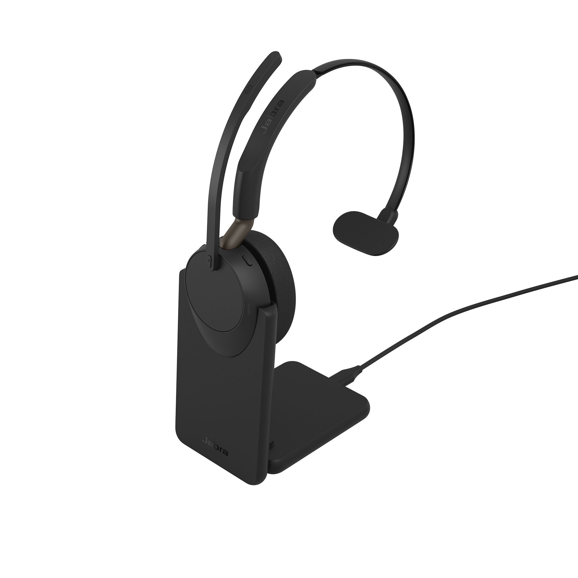 Jabra Evolve3 65 UC Mono Bluetooth headset met oplader