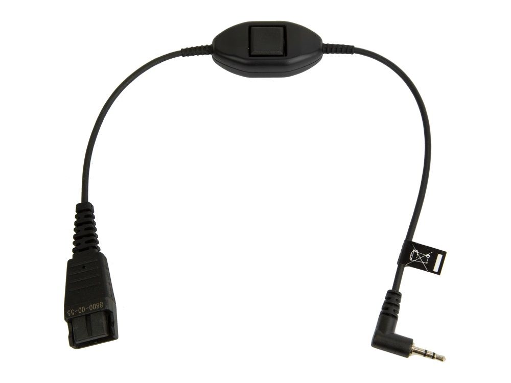 Jabra QD naar 2,5mm Jack