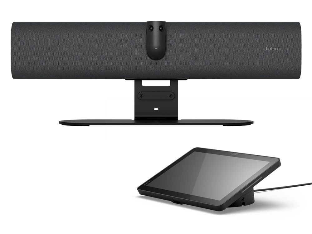 Compleet Jabra PanaCast 40 VBS MS Teams Room videovergadersysteem met Control IP touchscreen