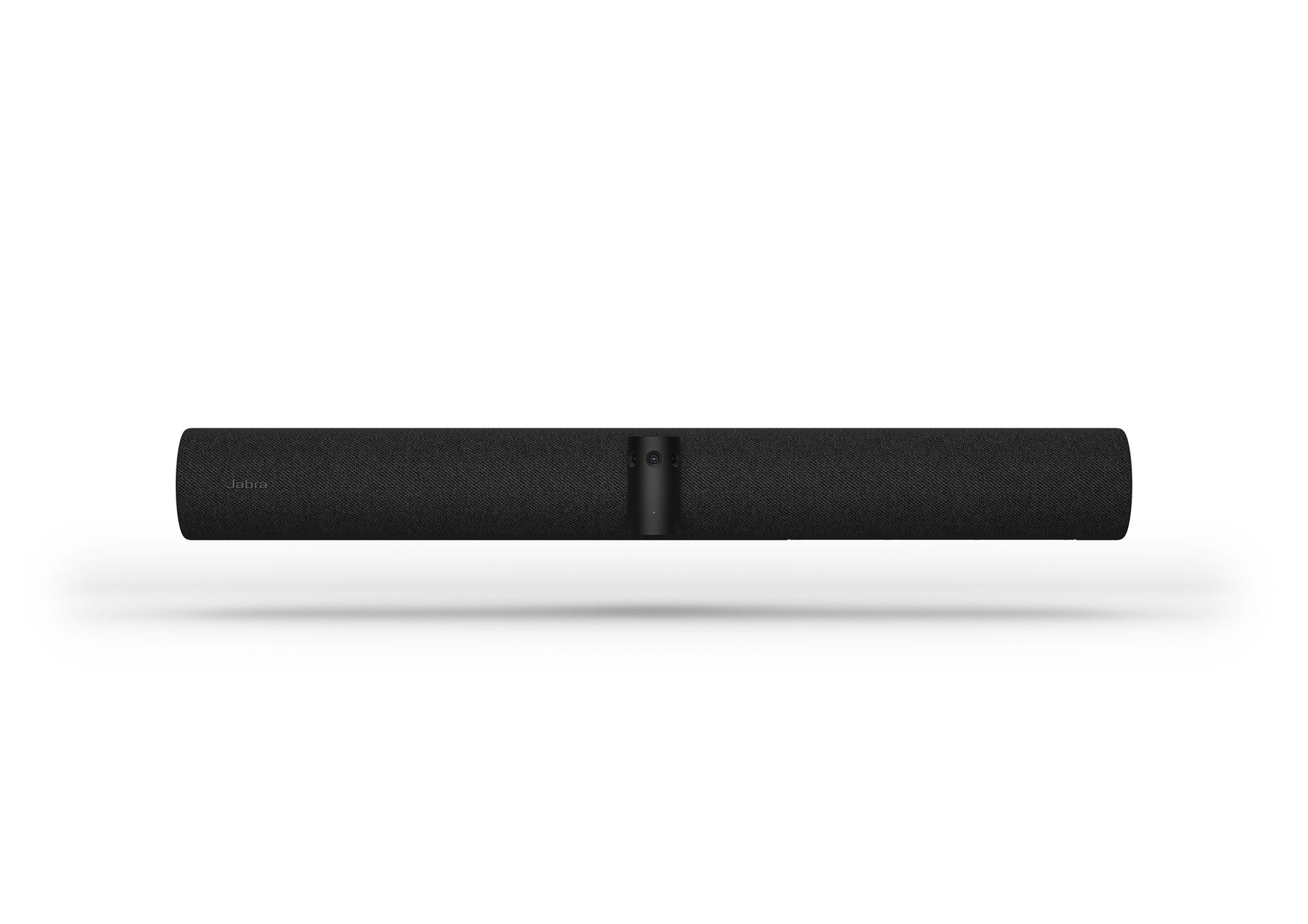 Voorkant van de Jabra PanaCast 50 Black 180° 4K Collaboration Bar