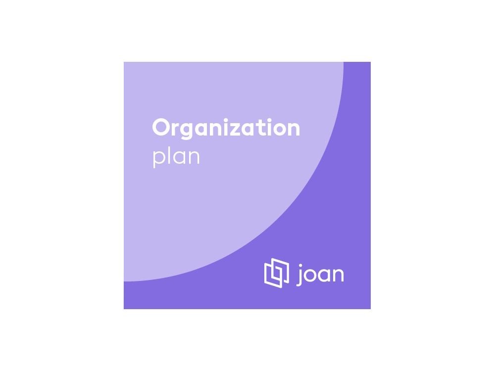 Joan Workplace Organization plan licentie icon