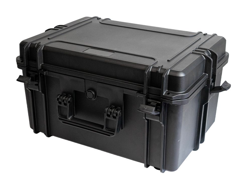 Dichte portofoon koffer met multilader voor zes Motorola TLK110, SL1600 en SL2600 portofoons