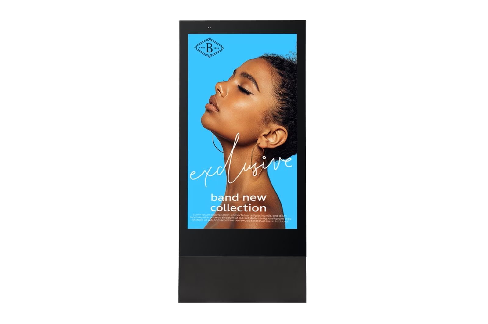 Het LG 75XE3C 75” 4K high brightness outdoor signage display voor retail reclame