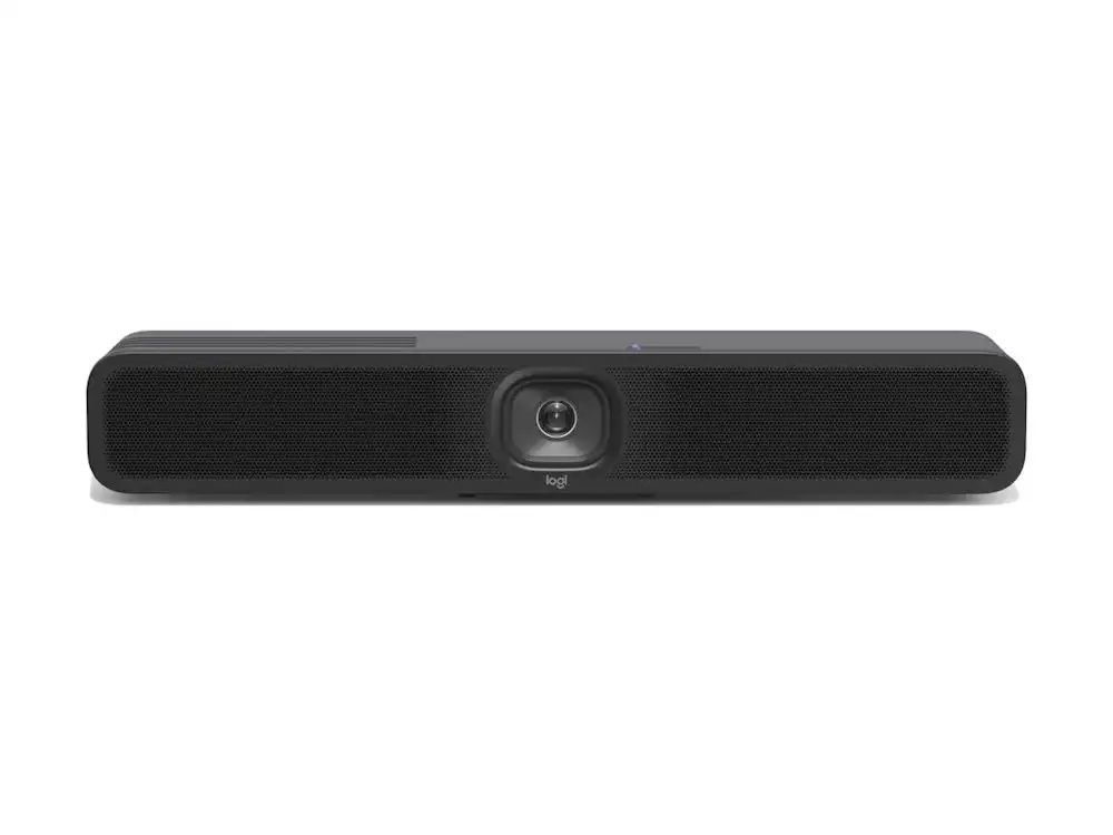 Voorkant van de Logitech MeetUp 2 videobar