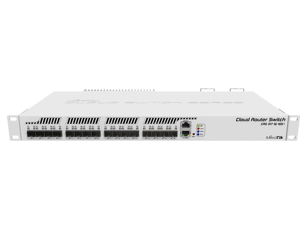 MikroTik CRS317-1G-16S+RM | 16x 10G SFP+ switch
