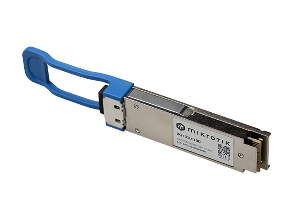 MikroTik XQ+31LC10D | 100G QSFP28 Module 10km | Bestel nu