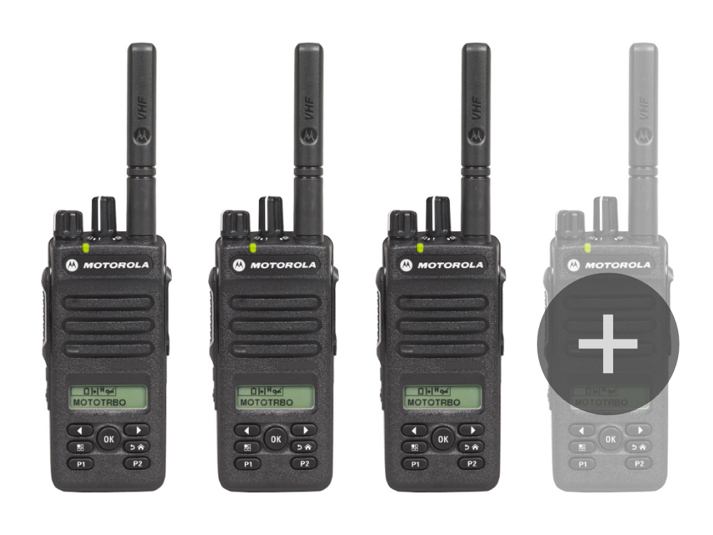 Motorola DP2600 UHF Portofoon