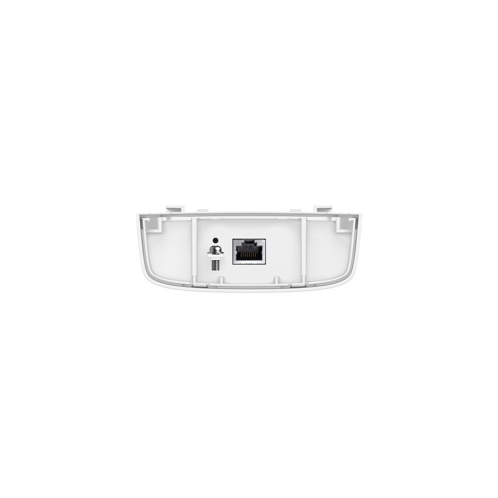 Onderkant van het Omada by TP-Link EAP603-Outdoor WiFi 6 outdoor access point
