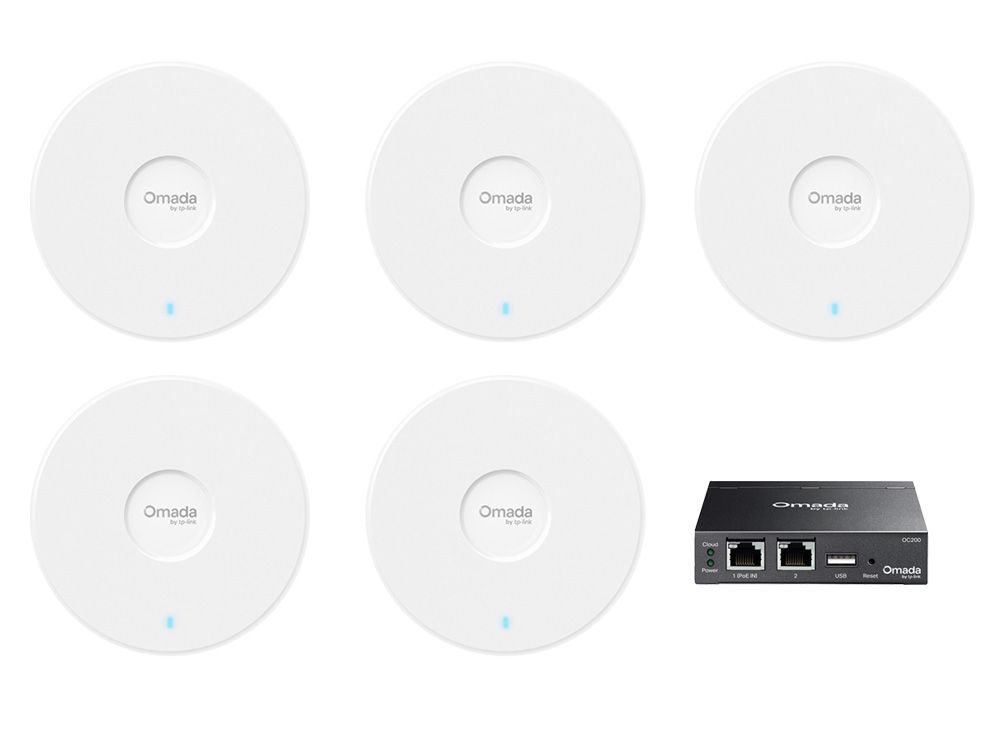 Omada by TP-Link EAP720 5-pack met OC200