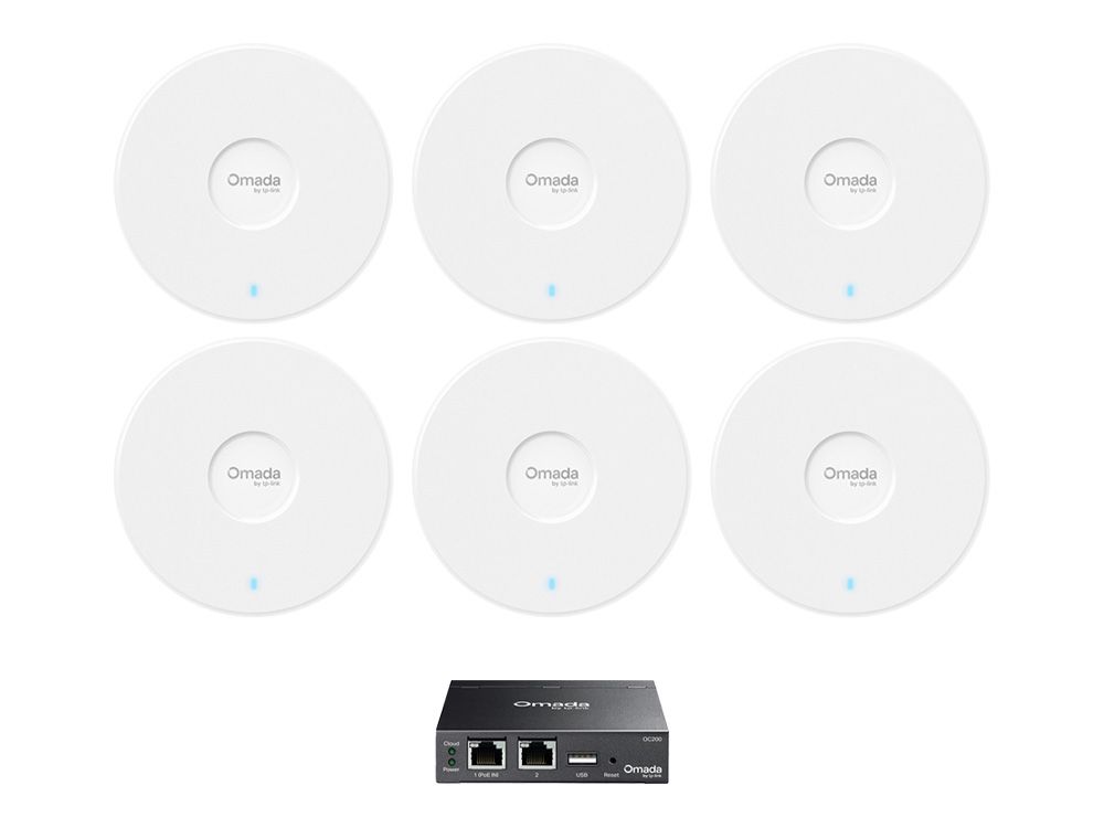 Omada by TP-Link EAP720 6-pack met OC200