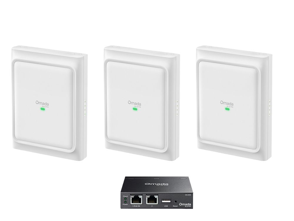 Omada by TP-Link EAP725-Outdoor 3-pack met OC200