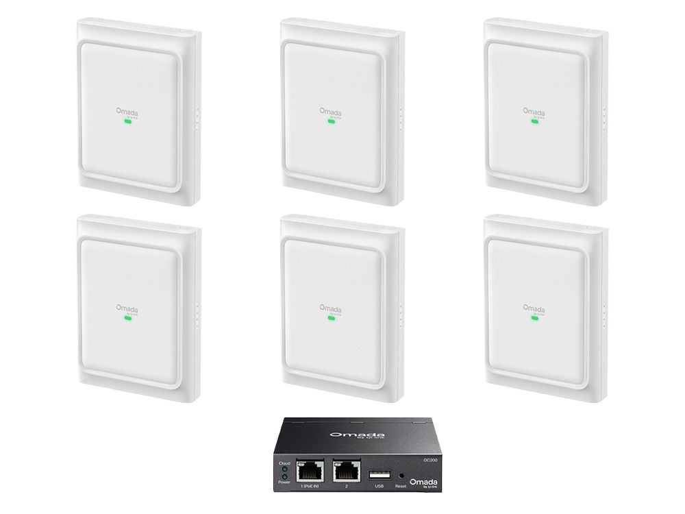 Omada by TP-Link EAP725-Outdoor 6-pack met OC200
