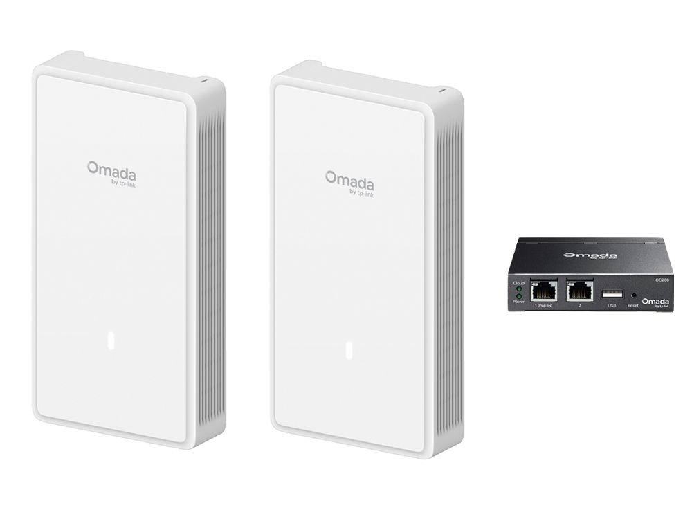 Omada by TP-Link EAP725-Wall 2-pack + OC200