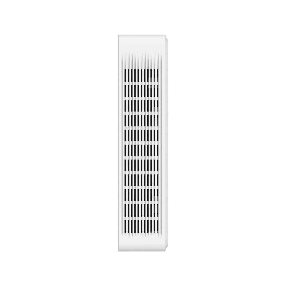 Zijkant van het Omada by TP-Link EAP775-Wall indoor WiFi 7 in-wall access point
