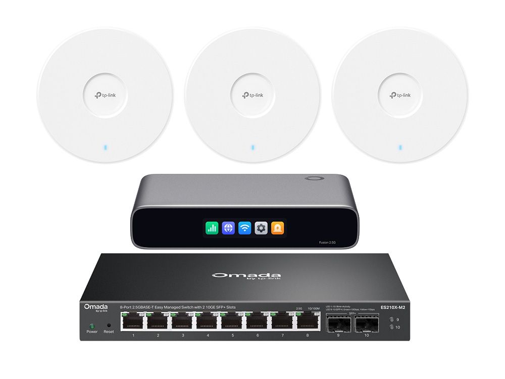 Omada by TP-Link Fusion 2.5G bundel EAP772 ES206XPP-M2
