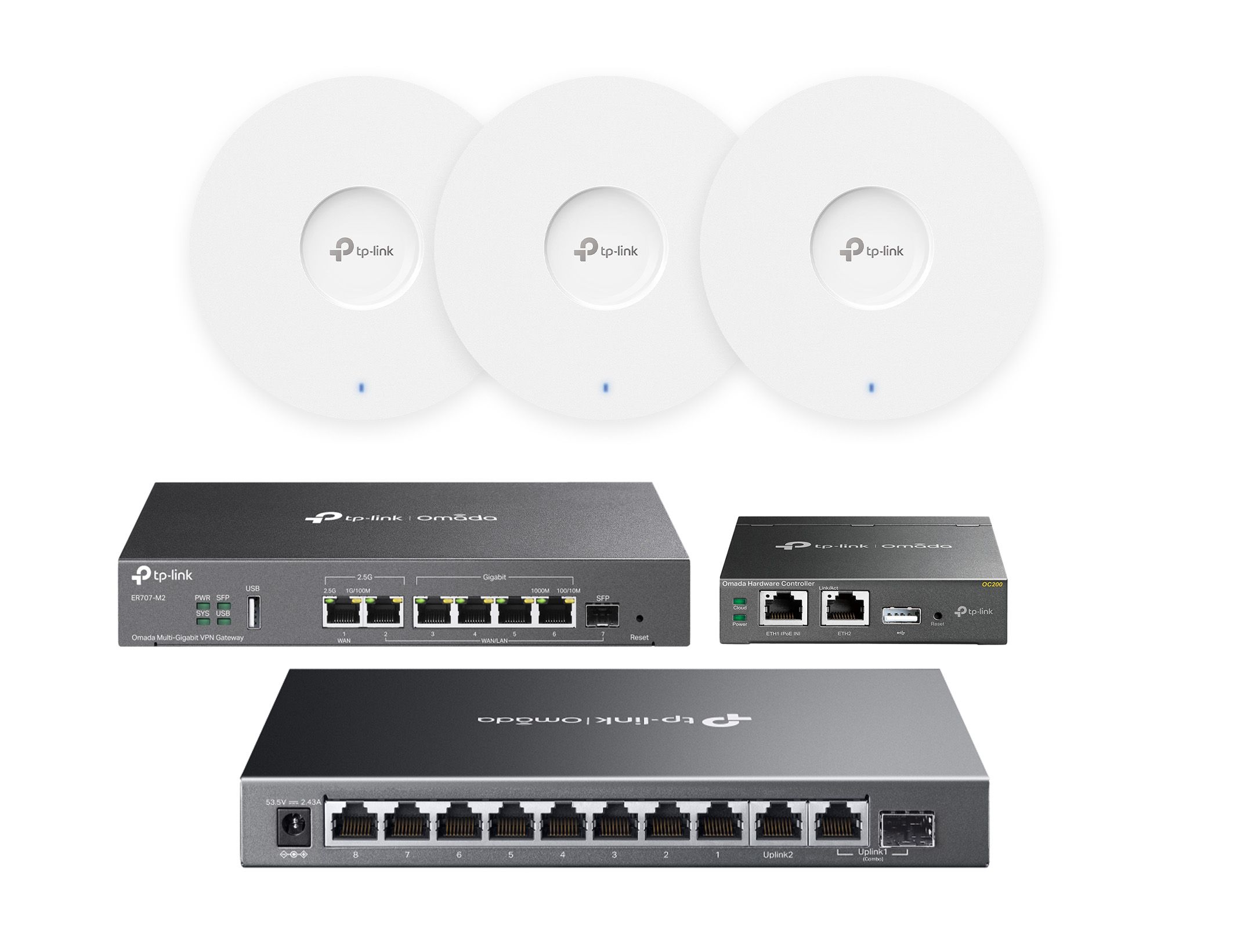 Omada WiFi 7 Starter Pack | Voor middelgrote bedrijven