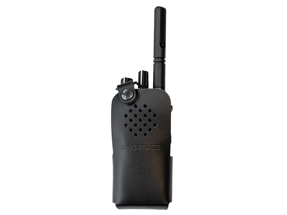 Portacc Lederen Draagtas voor Motorola R5 Portofoon