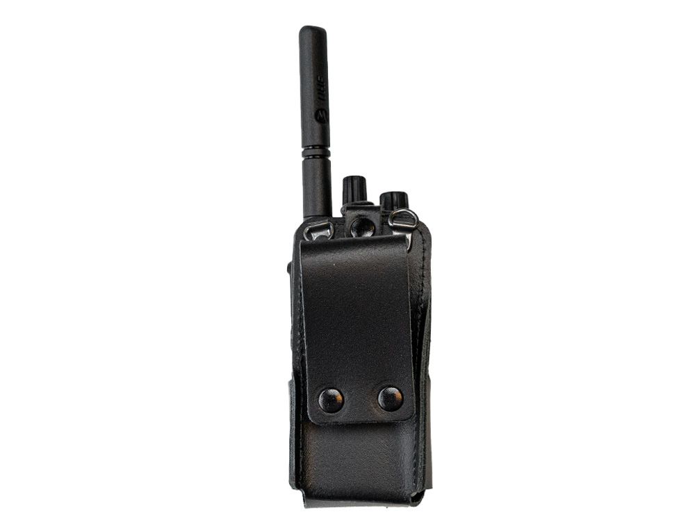 Portacc Lederen Draagtas voor Motorola R5 Portofoon