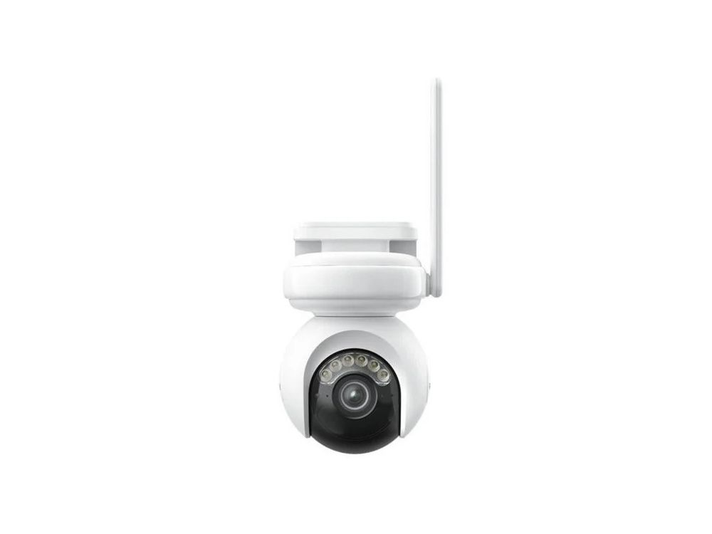Voorkant van de draadloze Reolink B660-W 4K PT WiFi accu camera voor buiten