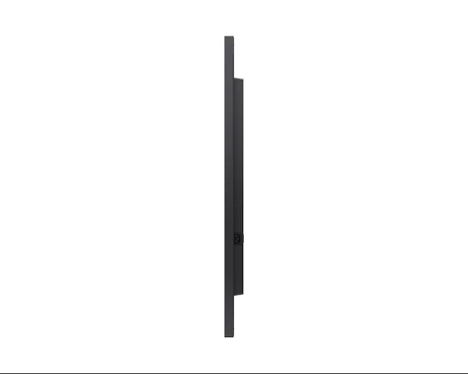 Zijkant van het Samsung OM32DX 32 inch full HD high brightness display