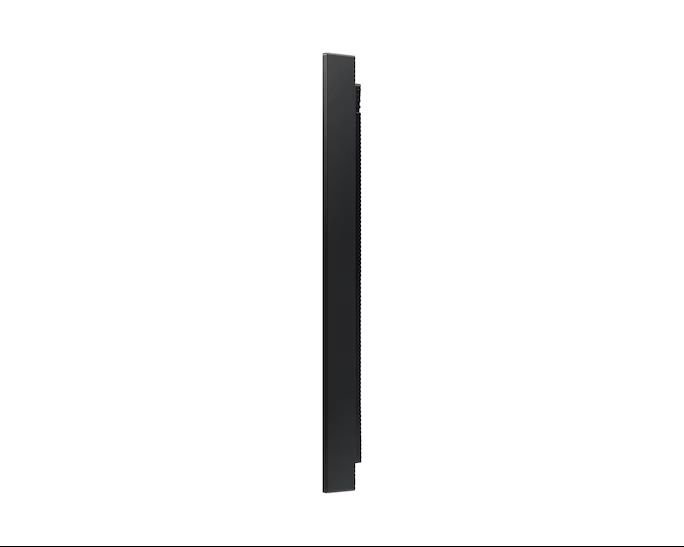 Zijkant van het Samsung OM55N-S Full HD High Brightness Etalage Scherm