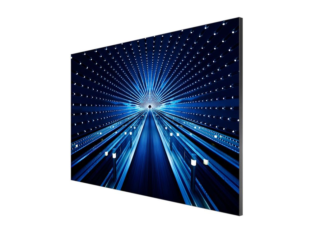 De Indrukwekkende Samsung The Wall 146" 4K all-in-one led wall (IEA P0.8) schuin