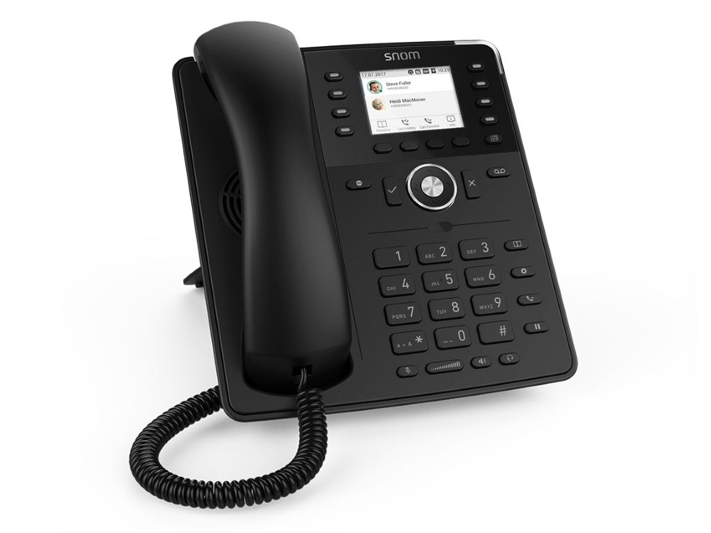 SNOM D735 Business IP telefoon - Zwart