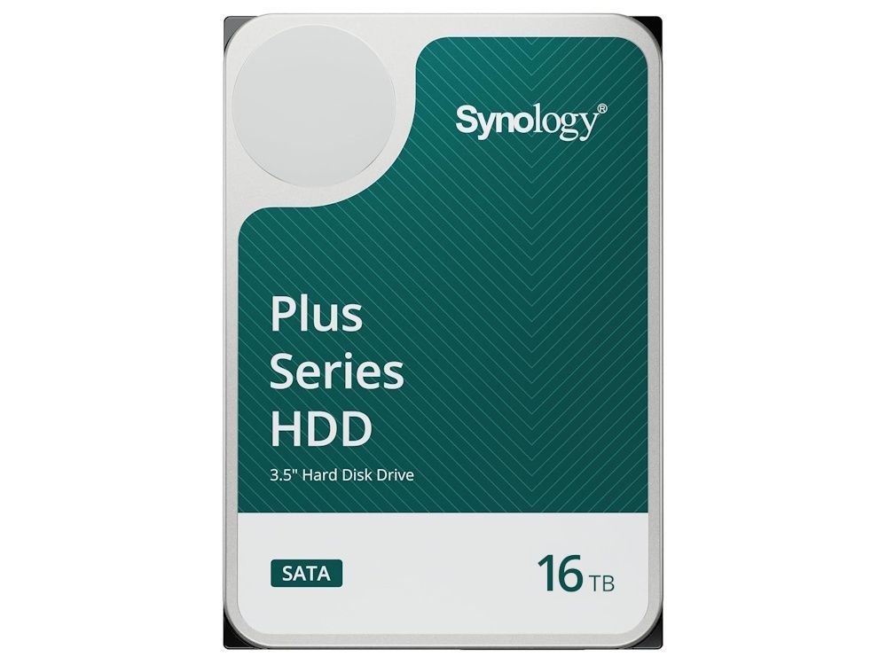 Voorkant van de Synology Plus 3.5" SATA HDD HAT3310-16T voor een Synology NAS