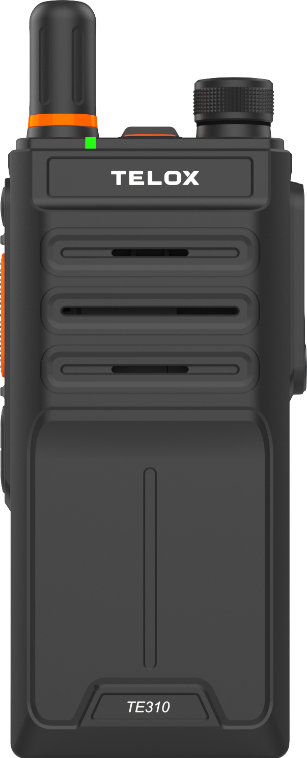 Telox TE310 4G LTE portofoon aan de voorkant