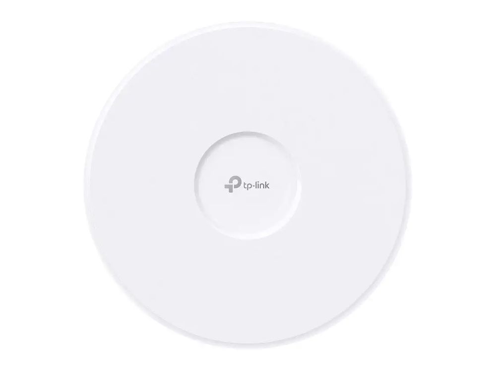 Voorkant van het Omada by TP-Link EAP723 indoor WiFi 7 access point