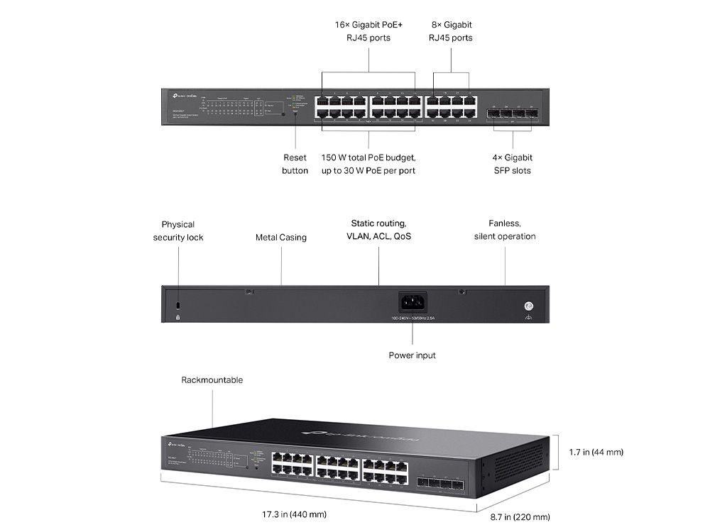 Omada by TP-Link SG2428LP