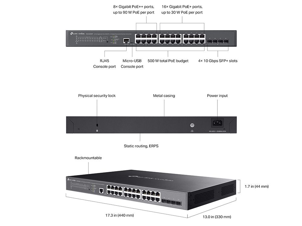 Omada by TP-Link SG3428XMPP