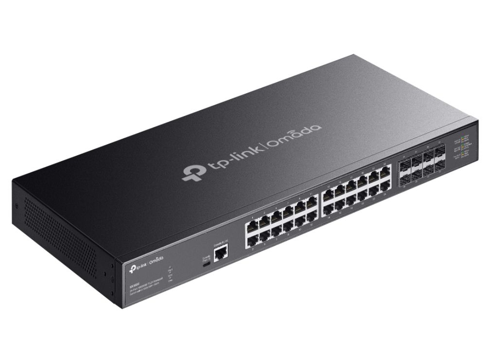 TP-Link Omada SDN SX3832 productfoto bovenkant omada