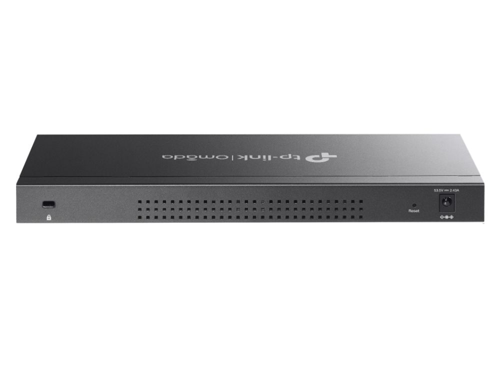 TP-Link Omada TL-SG2016P 16-Poorts Gigabit PoE+ Managed Switch achterzijde