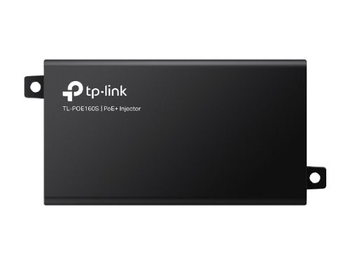 Bovenkant van de TP-Link PoE-160S Gigabit PoE+ injector