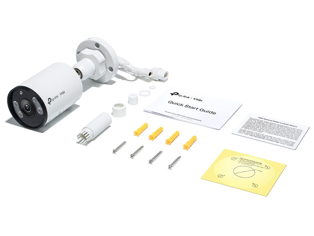 TP-Link VIGI C355 4 - 5MP Outdoor Full-Color Bullet Camera 4mm 