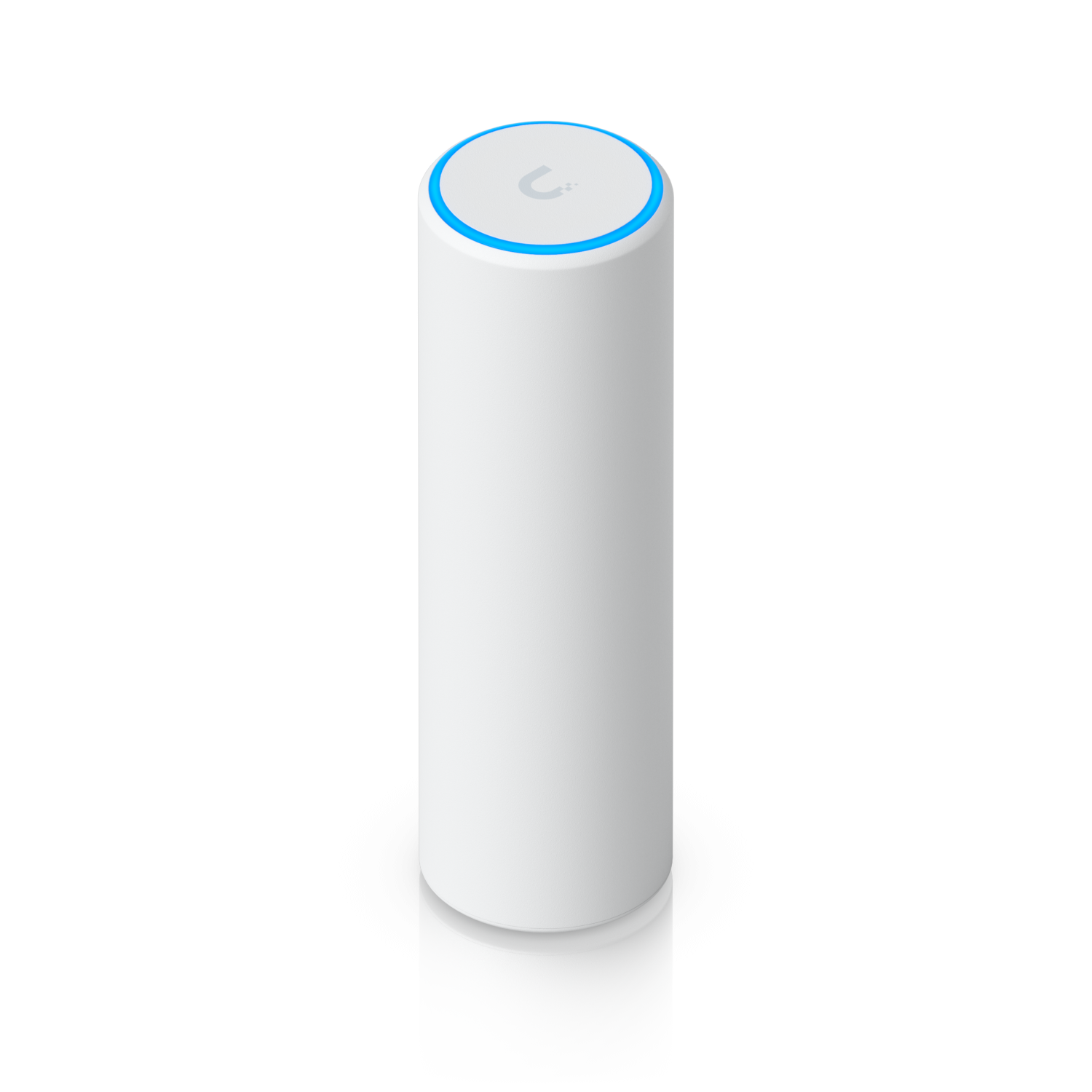 Het Ubiquiti UniFi 7 Mesh 2x2 WiFi 7 indoor/outdoor access point met Ubiquiti logo bovenop