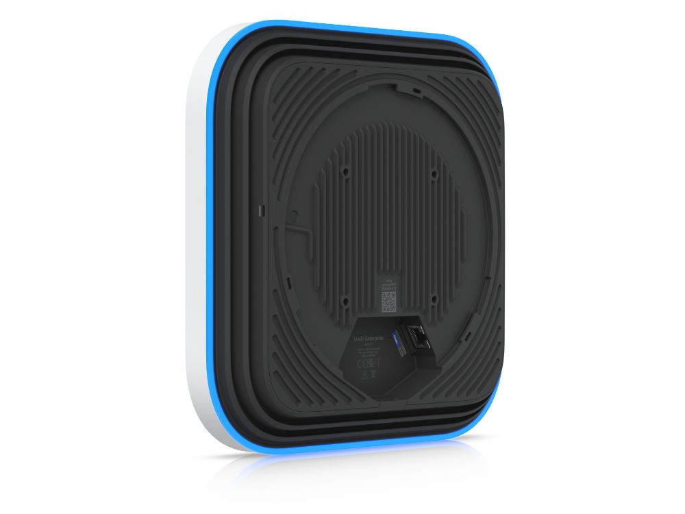 Ubiquiti UniFi E7 access point achterkant links