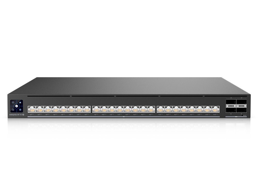 Ubiquiti Enterprise Audio/Video XG 24 PoE poorten