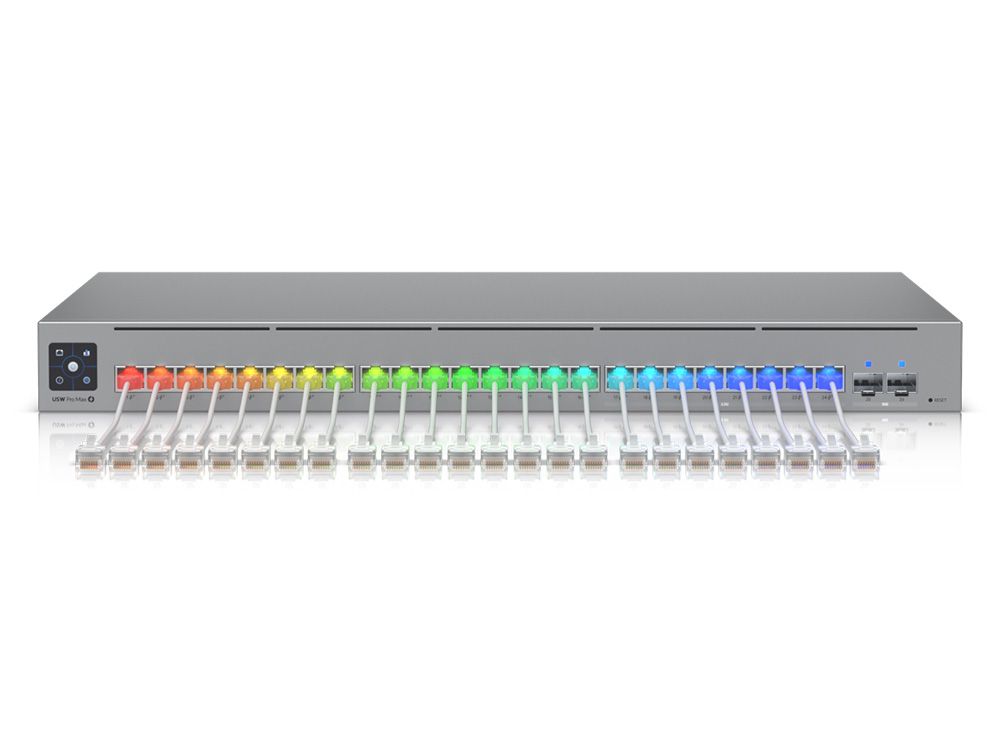 Ubiquiti UniFi Etherlighting Patch Cable (24-pack)