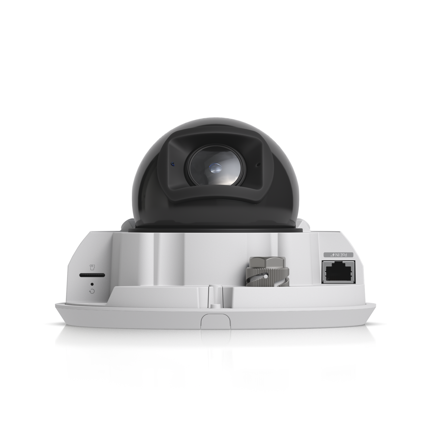 Aansluitingen op de Ubiquiti UniFi G6 Edge Dome (UVC-G6-Edge-Dome) outdoor 4K AI camera voor camerabewaking buiten