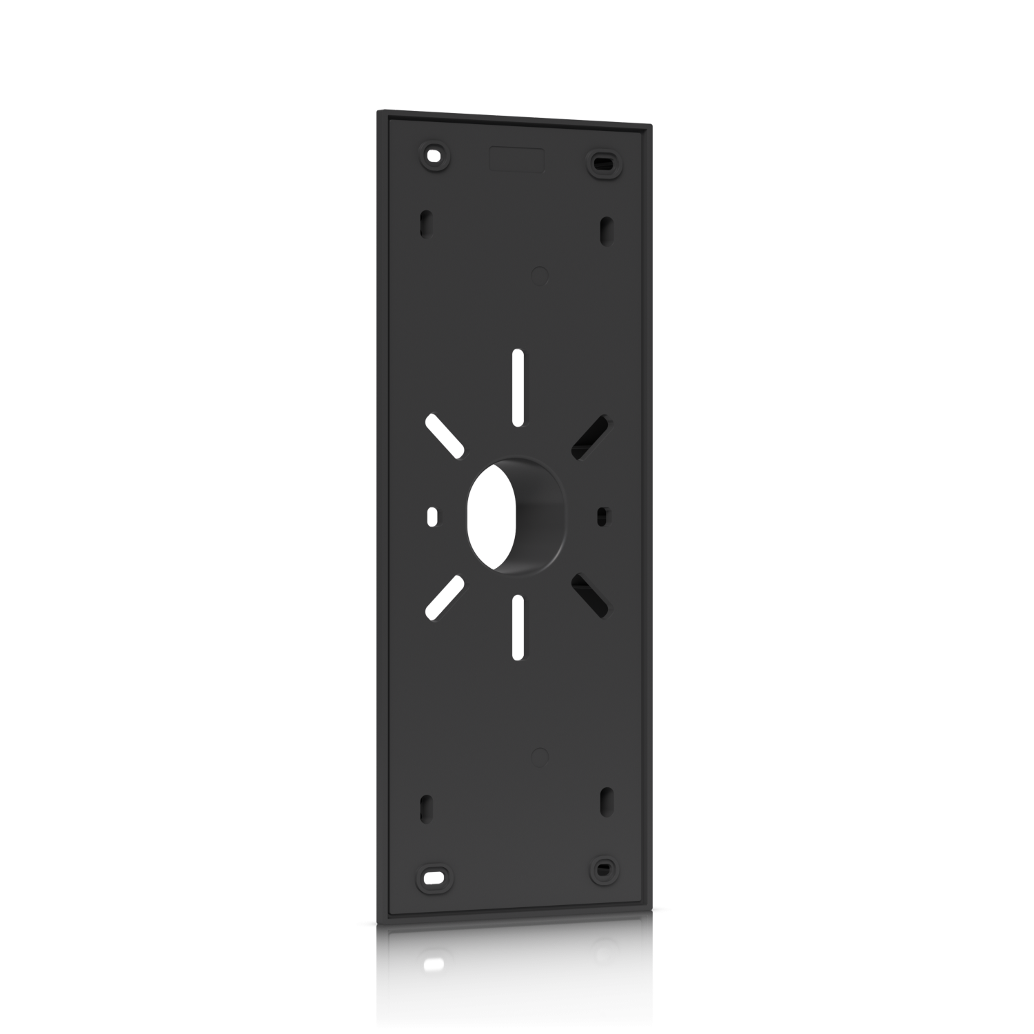 De Ubiquiti Intercom Wedge Mount schuin aan de achterkant