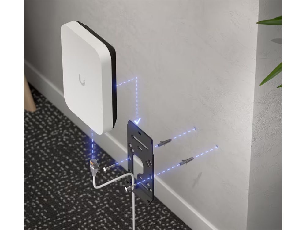 Hoe sluit je de Ubiquiti UniFi U7 Pro XG Wall aan