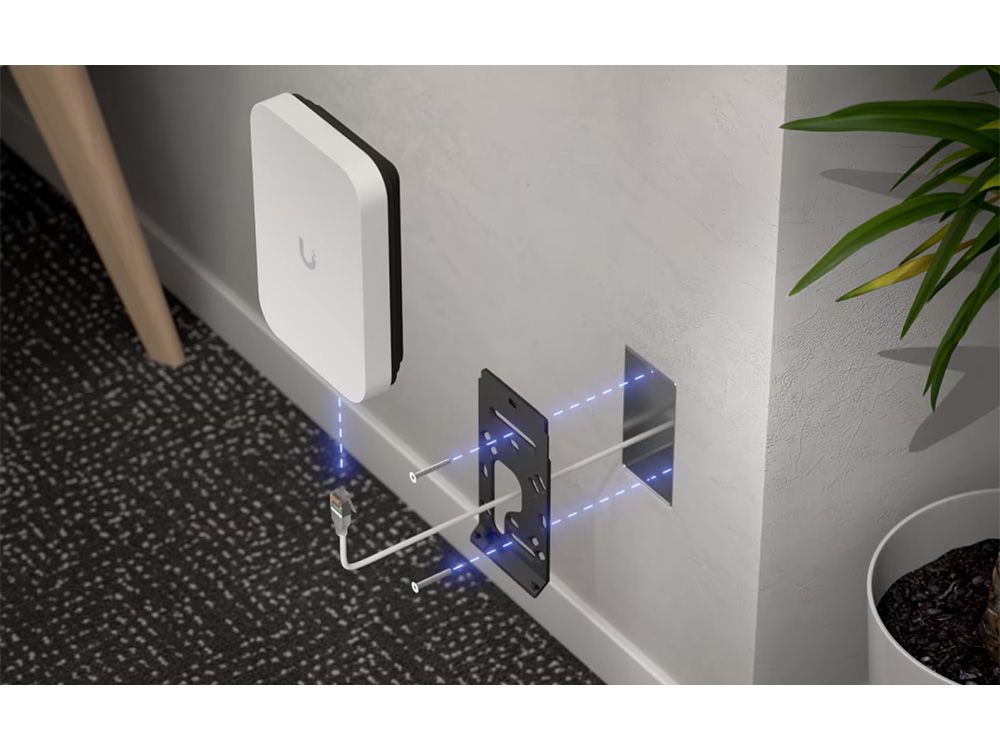 Ubiquiti UniFi U7 Pro XG Wall hoe te monteren
