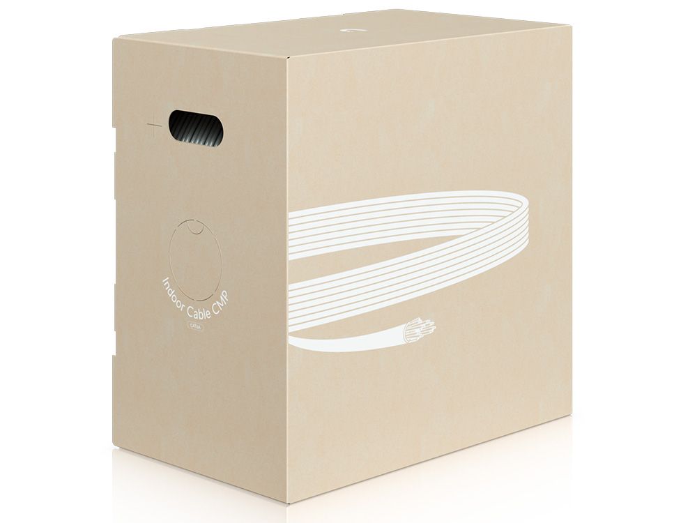 Ubiquiti UniFi Indoor Cable Cat6A CMP op haspel 305 meter