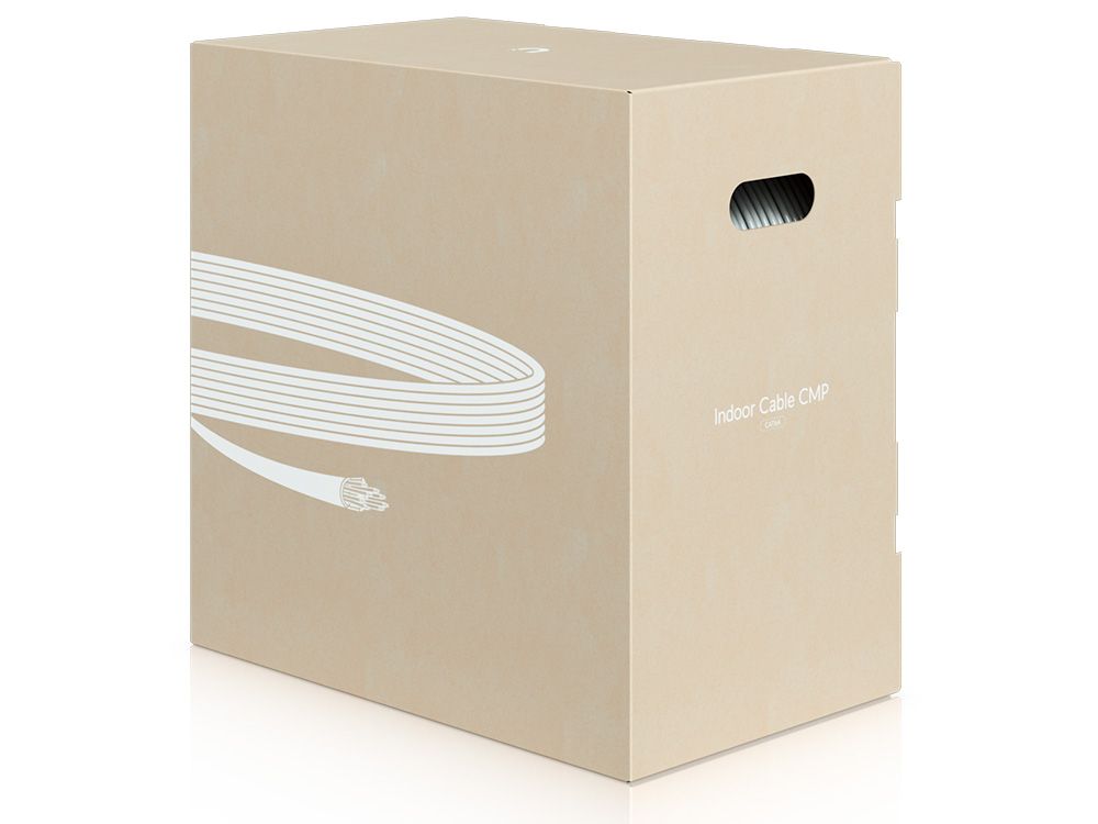 Ubiquiti UniFi Indoor Cable Cat6A CMP op haspel 305 meter