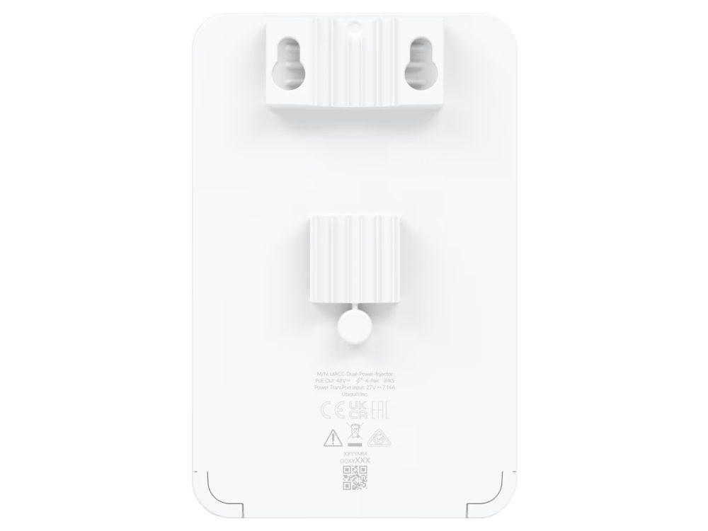 Ubiquiti UISP Dual-Power Injector achterkant