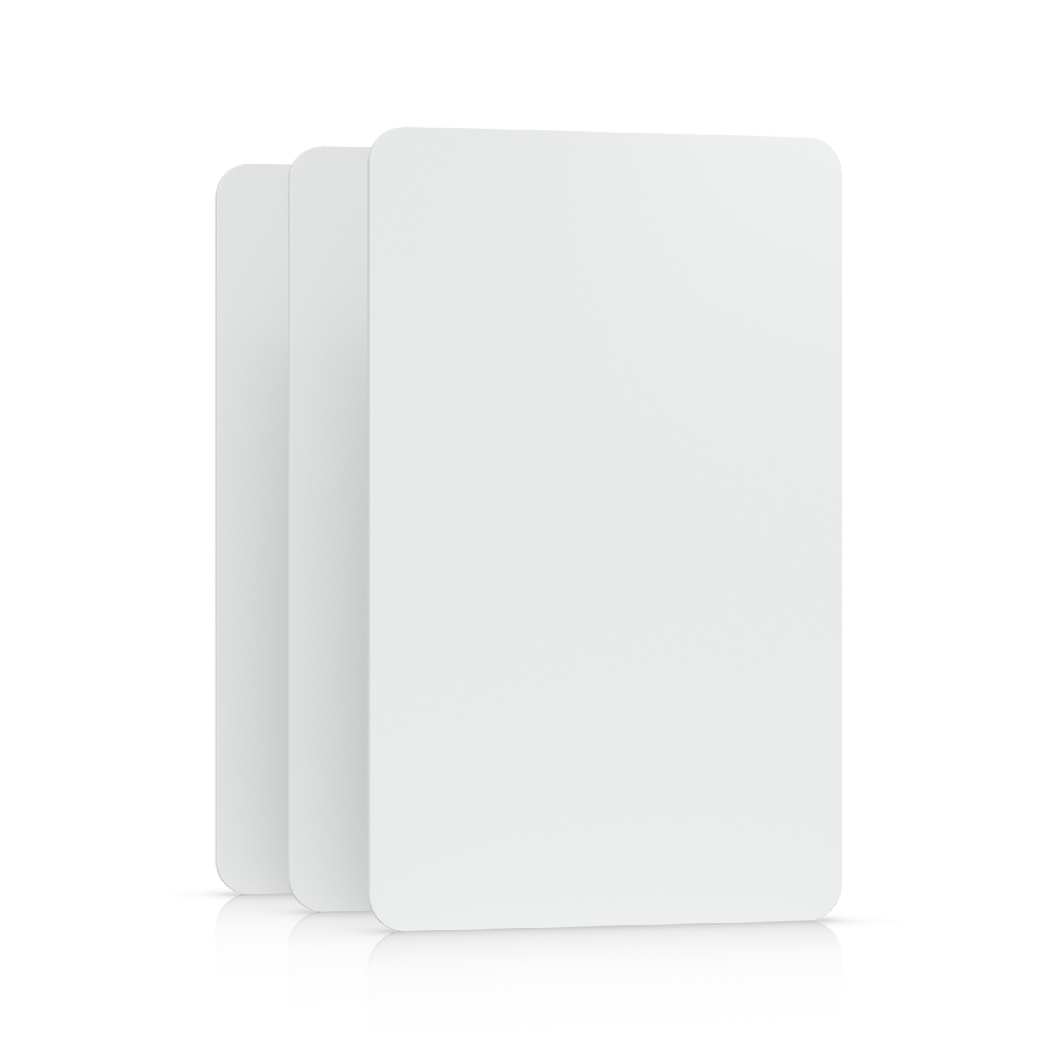 Drie NFC kaarten uit het Ubiquiti UniFi Access Card 100-pack wit