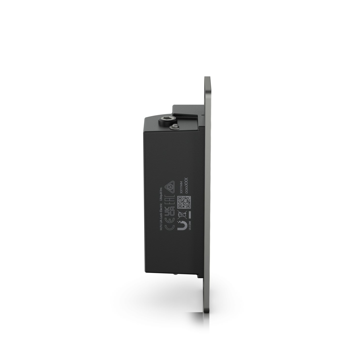 Zijkant van de Ubiquiti UniFi Access Electric Lock