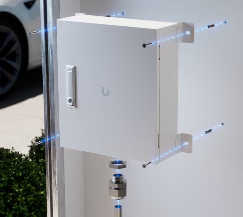 Installatie voorbeeld van de Ubiquiti Access Junction Utility